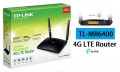Router Wi-Fi 4G LTE TP-Link TL-MR6400 (2 Anten, Có Khe Cắm Thẻ SIM, Chuẩn N Tốc Độ 300Mbps )