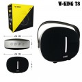 Loa không dây/Speaker Bluetooth W-KING T8 HIFI BLACK  (30W/2000mAh/AUX/USB)