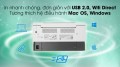 Máy in laser HP Neverstop 1000W (4RY23A), in trắng đen A4 1 mặt, có in Wifi, tự nạp mực dễ dàng với mực nạp chính hãng giá rẻ 