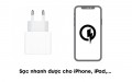 Củ sạc Iphone/Ipad APPLE 18W USB-C POWER ADAPTER MU7V2 Chính hãng