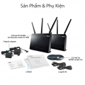 Bộ Phát Wifi ASUS RT-AC68U (Chuẩn AC1900/3Anten/2 băng tần/USB 3.0/2Pack)