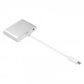 Đầu Chuyển Aluminum Alloy Type-C To VGA/HDMI/Type-C/USB 3.0 ORICO (RCHV-V1-SV-BP)