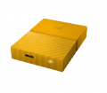 Ổ cứng gắn ngoài WD 2.5 1TB My Passport USB 3.0 (WDBYNN0010BYL - Vàng)