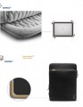 TÚI CHỐNG SỐC TOMTOC (USA) (H13-E02D) BLACK - 360° PROTECTION PREMIUM MACBOOK PRO 15” NEW