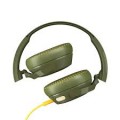 Tai nghe có dây SKULLCANDY RIFF ON-EAR (SK-S5PXY-M687) màu xanh rêu, có Micro