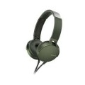Tai Nghe Chụp Tai Sony ExtraBass MDR-XB550AP (Màu Xanh Rêu, Mic, 1 Jack 3.5, 1.2m)
