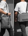 TÚI ĐEO CHÉO TOMTOC URBAN SHOULDER BAGS GRAY H14-C01G