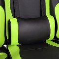 Ghế Game E-DRA MARS EGC202 BLACK GREEN (Chân Xoay/Đệm Lưng/Cổ)