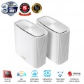 Bộ Mesh Wifi ASUS XT8 WiFi 6 2 PACK (Chuẩn AX6600, 3 băng tần, AiProtection, Parental Control)