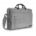 TÚI XÁCH CHỐNG SỐC TOMTOC BRIEFCASE 15 INCH GRAY (A50-E01G)