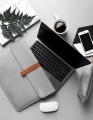 TÚI CHỐNG SỐC TOMTOC ENVELOPE + POUCH 13 INCH GRAY (A19-B01S)