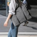 Túi đeo vai TOMTOC FASHION AND STYLISH TOTE BAG 15 INCH GRAY (A48-E02G)