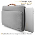 TÚI XÁCH CHỐNG SỐC TOMTOC Briefcase 13 INCH GRAY  (A14-B02G)