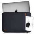 TÚI CHỐNG SỐC TOMTOC (USA) 360 độ Protective 15 INCH DARK BLUE (A13-E02D)