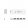 Bộ chia USB HUB Orico FL01-WH (4 cổng/Màu Trắng - USB 2.0)