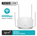 Bộ phát sóng wifi TOTOLINK N600R (Chuẩn N 600Mbps/ 4 Anten/Màu Trắng)