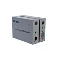 Hộp Nối Dài VGA + Audio To Lan  DTECH DT-7020A (200M) 