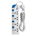 Ổ cắm điện MPower MP-245S 5met White (4AC/4 công tắc/2500W)