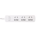 Ổ cắm điện Pisen 003 PSCXB-01U (EP) White (3AC 3 chấu+2USB/3met/4 công tắc)