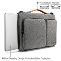 Túi chống sốc TOMTOC SHOULDER BAG 13 inch Sliver Gray (A42-C02S)