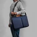 Túi chống sốc TOMTOC TRAVEL BRIEFCASE FOR ULTRABOOK 15 inch Blue (A49-E01B)