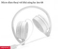 Tai nghe over head HP H2800 SILVER WHITE (tích hợp Micro, 1 jack 3.5mm combo, gấp gọn được)