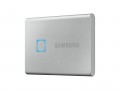 Ổ Cứng Di Động SSD Samsung T7 Touch 500GB USB Type C 3.2 Gen 2 (MU-PC500S, Màu Bạc)