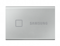 Ổ Cứng Di Động SSD Samsung T7 Touch 500GB USB Type C 3.2 Gen 2 (MU-PC500S, Màu Bạc)