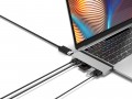 Đầu chuyển HyperDrive Duo USB-C 7 in 2 4K/60Hz HD28C màu Gray