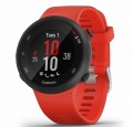 Đồng hồ thông minh Garmin Forerunner 245 màu Slate Gray, màu Amp Yellow, màu Lava Red