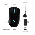 Chuột Gaming Không Dây Logitech G703 LIGHTSPEED, HERO 25K (910-005642)