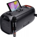 JBL Party Box On The Go - Loa di động kết hợp hát karaoke, có đèn led nháy theo nhạc 