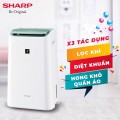 Máy Lọc Không Khí Và Hút Ẩm Sharp DW-E16FA-W (16L/38m2)