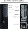PC DELL OPTIPLEX 3080SFF (i5-10500, Ram 4GB, HDD 1TB, DVD-RW, Keyboard, Mouse, Fedora) chính hãng, dòng máy bền bỉ dành cho Doanh nghiệp 