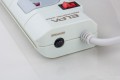 Ổ Cắm Điện ELPA ESU-HK33 3xAC 3 chấu, 3M, 1 Công tắc, 2xUSB2.1A, 2500W,WH