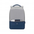 Balo Laptop 15.6inch Rivacase 7562 Dark Blue (Polyester, Khả Năng Chống Nước)
