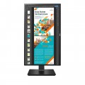 Màn hình 2K 23.8 inch LG 24QP550-B (tấm nền IPS, độ phân giải 2K, tần số quét 75HZ, Chân đế nâng hạ xoay được) Hàng chính hãng 