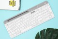 Bàn Phím không dây Bluetooth Logitech K580 Slim màu trắng