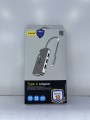 Đầu chuyển USB TYPE C PISEN 8 IN 1 HUB LS-RDK-DS06