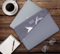 Túi chống sốc Laptop/Macbook 13.3 inch Rivacase 7903 màu xám