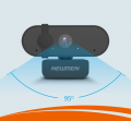 WEBCAM NEWMEN C303 FULL HD 1080P (xoay 95 độ, tích hợp Micro âm thanh nổi) Hàng chính hãng, Bảo hành 12 tháng