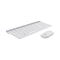 Combo Bàn Phím Và Chuột Không Dây Logitech MK470 Slim White (2.4GHz) (920-009183)