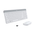 Combo Bàn Phím Và Chuột Không Dây Logitech MK470 Slim White (2.4GHz) (920-009183)