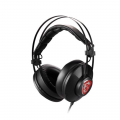 TAI NGHE GAMING OVER EAR MSI H991 (Jack 3.5mm, Giả lập 7.1, Da Mềm, Gọng Kim Loại)
