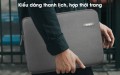 Túi Chống Sốc LAPTOP 15 WIWU CLASSIC GRAY (WI1755)
