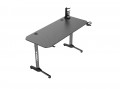 Bàn Gaming E-DRA EGT1460T - Eagle (1.4x0.6x0.75m, chân chữ T, mặt bàn ván MDF phủ vân carbon, chân thép, màu đen)