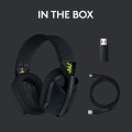 Tai nghe không dây LOGITECH LIGHTSPEED G435 BLACK, siêu nhẹ chỉ 165gr, kết nối không dây 2.4G và Bluetooth, dùng được cho cả điện thoại, máy tính bảng, laptop và máy tính bàn