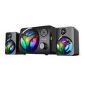 LOA BLUETOOTH MICROLAB 2.1 U210 (10W, LED RGB, BT 5.0/SD/USB/FM)