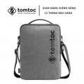 Túi đeo chéo Tomtoc 15" Urban Codura Shoulder Bags For Ultrabook (H14-E02G. Màu Xám)