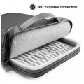 Túi đeo chéo Tomtoc 15" Urban Codura Shoulder Bags For Ultrabook (H14-E02G. Màu Xám)